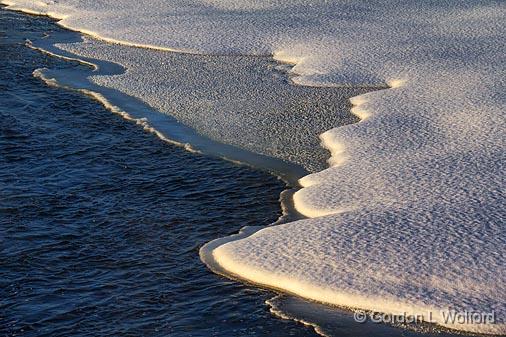 Canal Water Ice Snow_05498.jpg - Photographed along the Rideau Canal Waterway at Smiths Falls, Ontario, Canada.